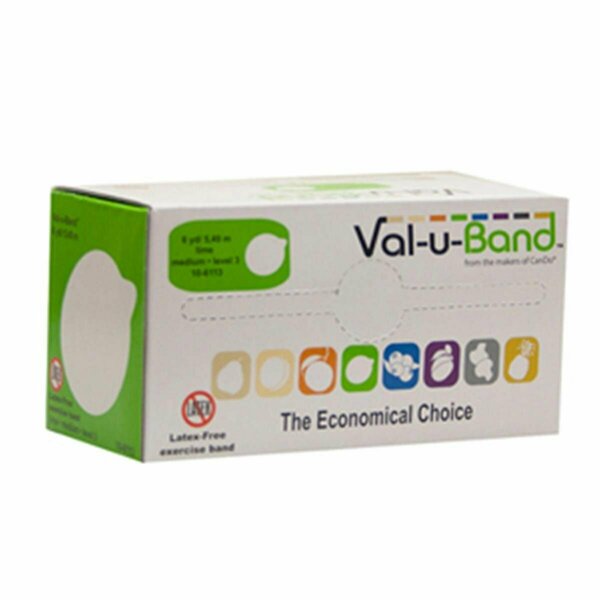 Val-U-Band Latex Free Band, 6 Yard - Lime Val-u-Band-10-6113